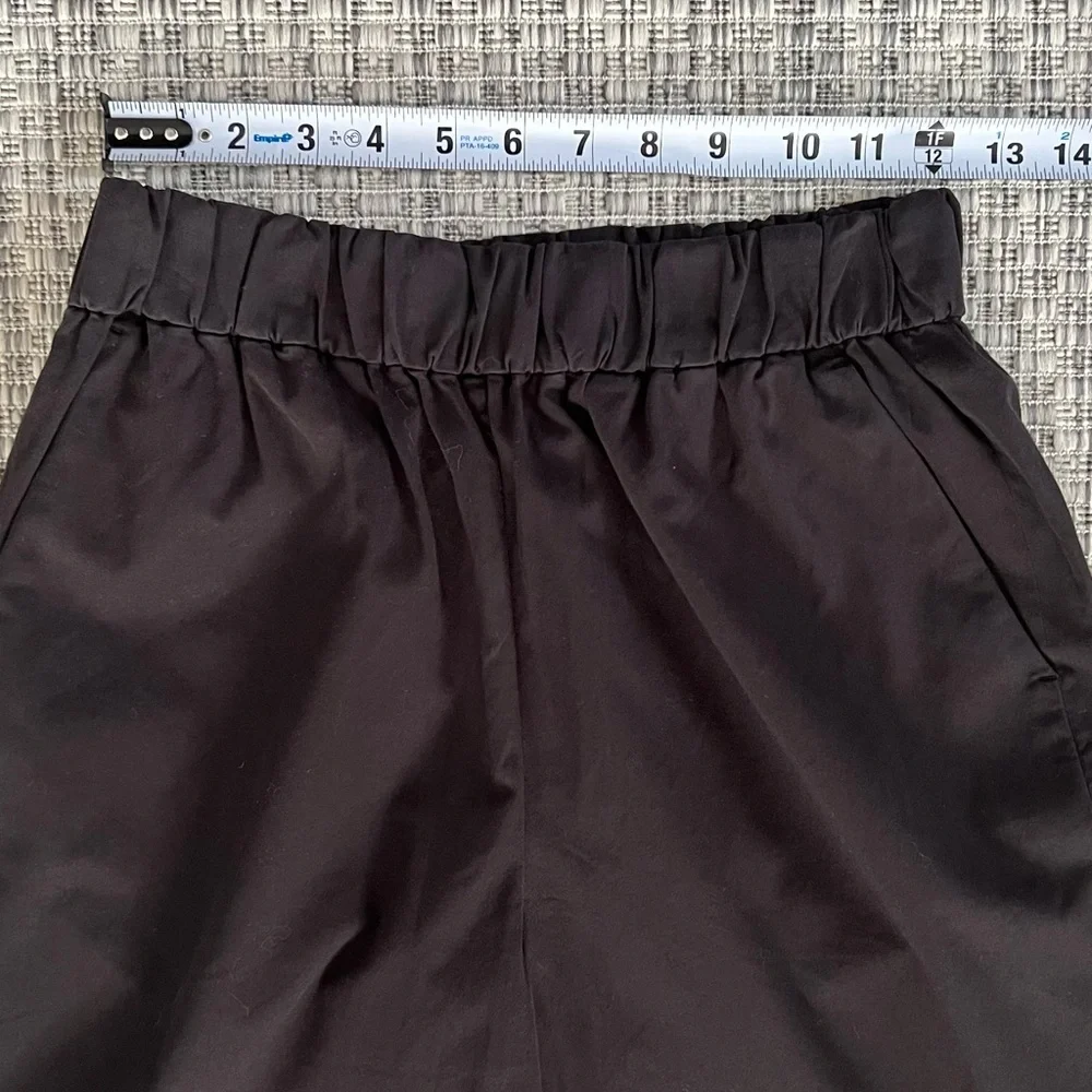 Everlane Womens Pull On Pant Size 6 Black High Waist Straight Leg Organic Cotton - Picture 12 of 15